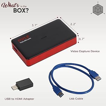 Amazon.com: PyleUsa Video Game Capture Card Device with Video